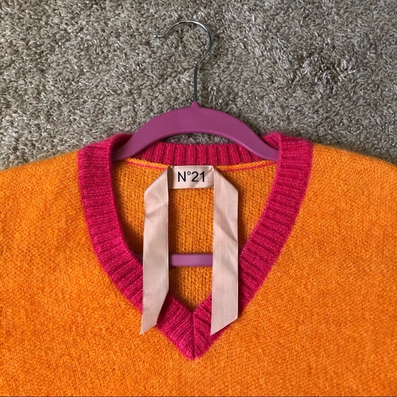 Numero Ventuno - Sweater - Orange - Picture 2 of 5